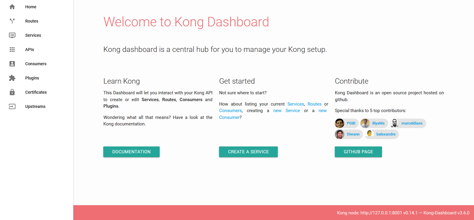 安装pgsql以及kong