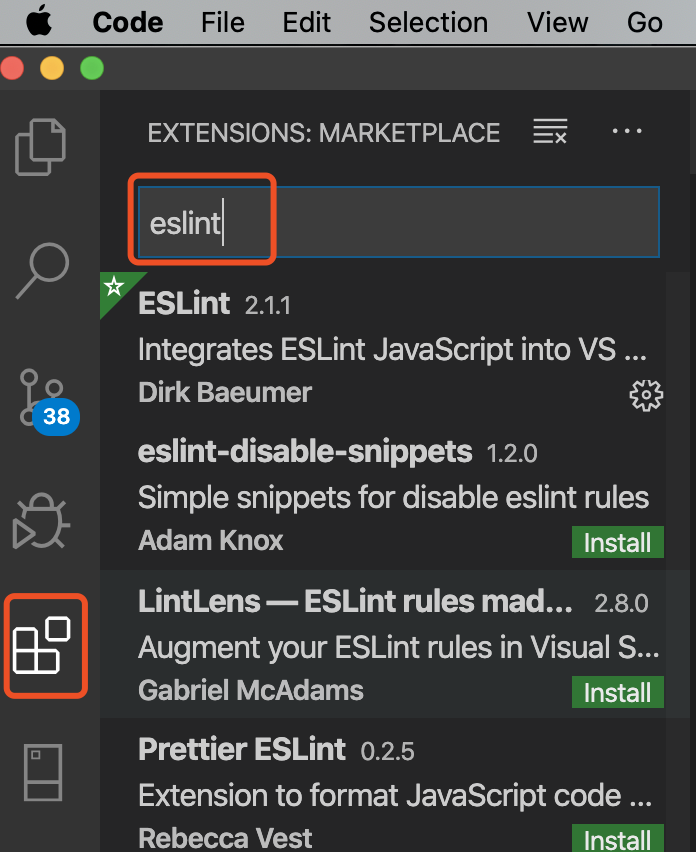 eslint插件