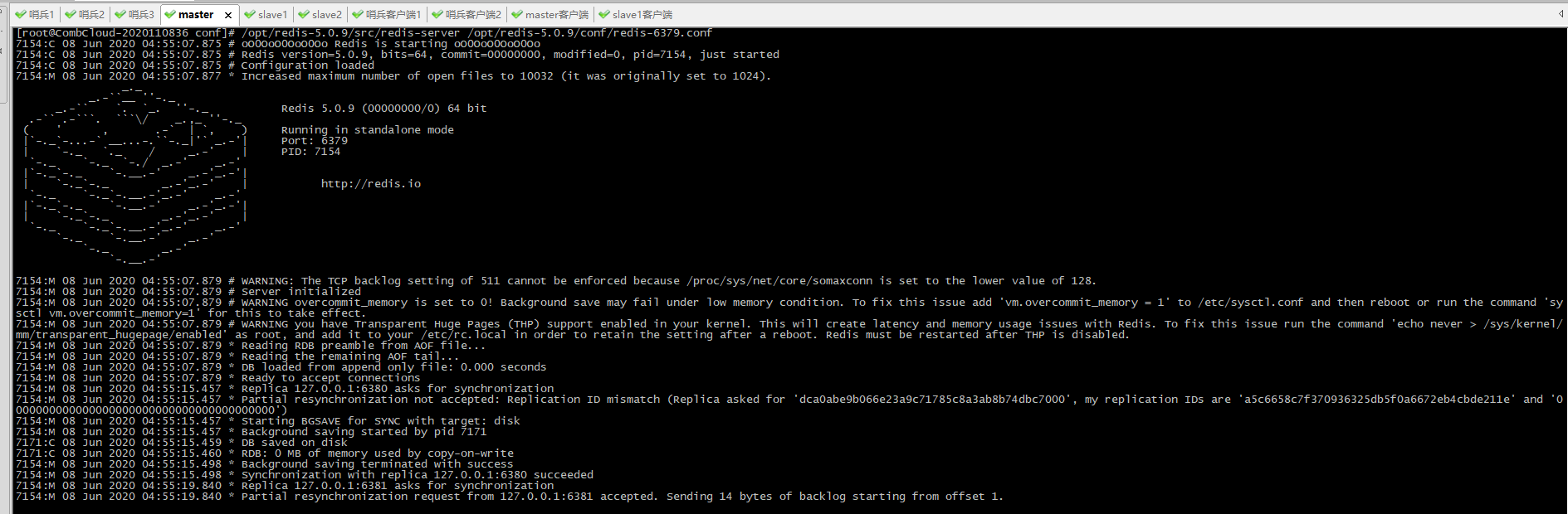 361 slave slave 127.0.0.1:6380 127.0.0.1 6380 @ mymaster 127.0.