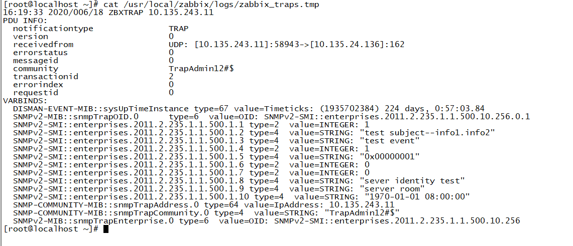 SNMP Trapղzabbix_trap_receiver.pl¼