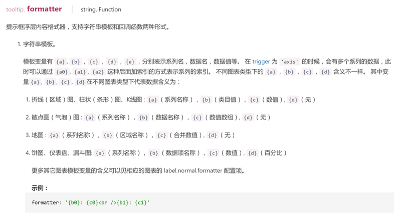 百度Echarts折线图tooltip里数据添加单位