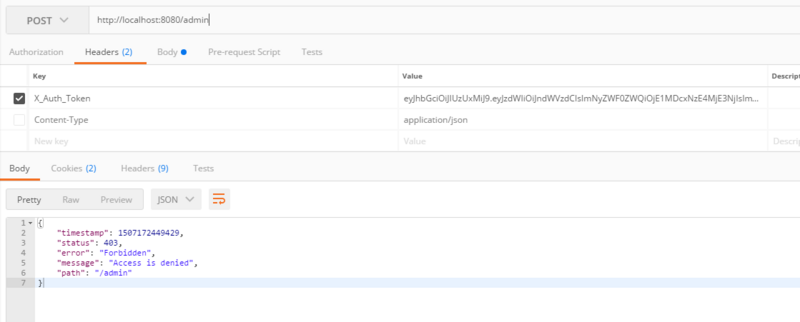 对 admin 的访问结果