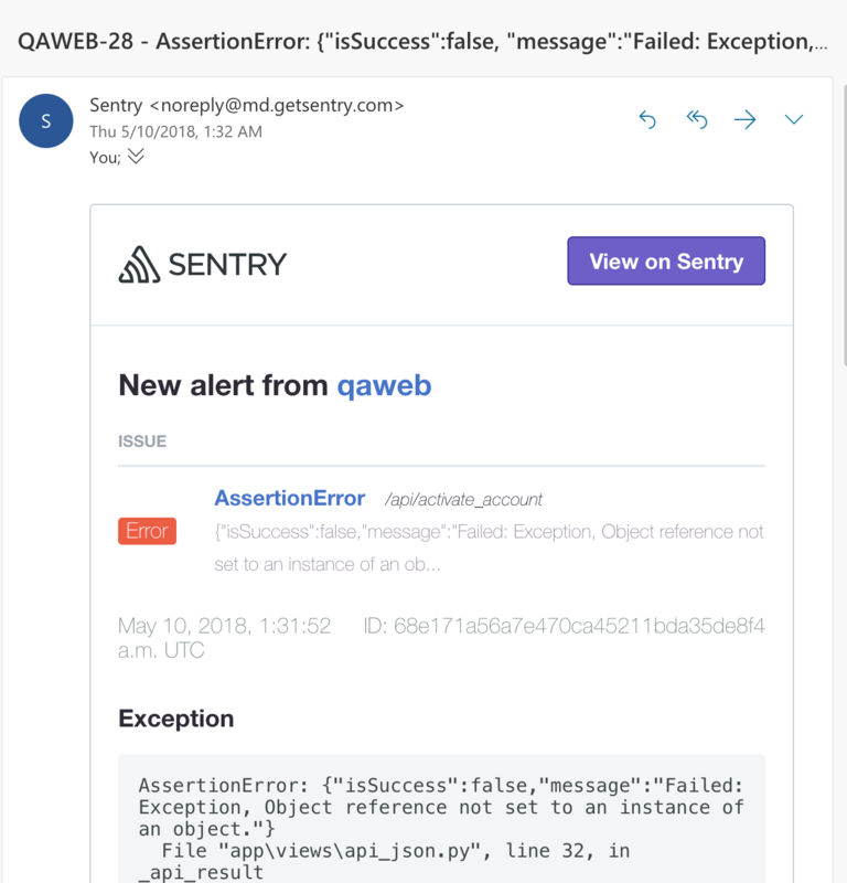 Sentry - 处理异常日志的正确姿势_sentry dsn-CSDN博客