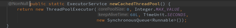 newCachedThreadPool源码