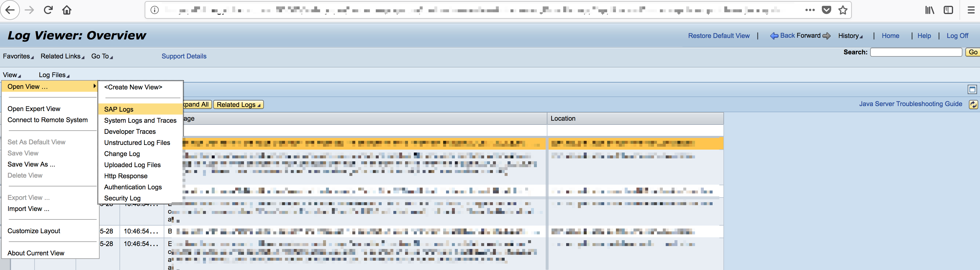 使用sap在java中进行日志输出_sap框架部署项目怎么查看日志-CSDN博客